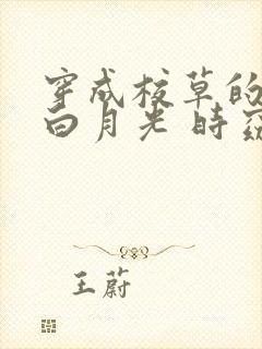 穿成校草的初恋白月光 时窈