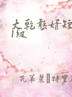 大乾憨婿短剧11级