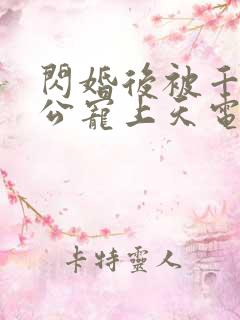 闪婚后被千亿老公宠上天电视剧全集