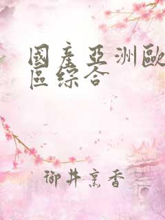 国产亚洲欧美二区综合