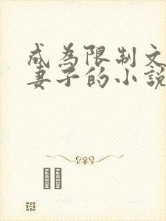 成为限制文男主妻子的小说