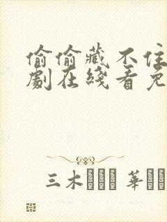 偷偷藏不住电视剧在线看免费