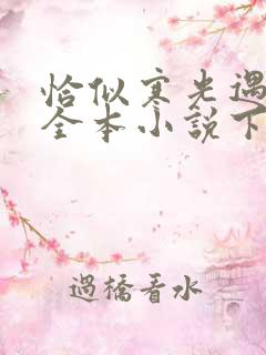 恰似寒光遇骄阳全本小说下载