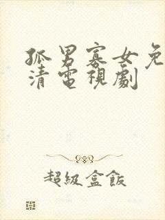 孤男寡女免费高清电视剧