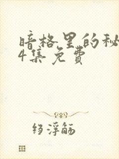 暗格里的秘密24集免费