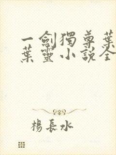 一剑独尊叶玄,叶灵小说全文免费阅读下载