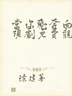 当你飞奔向我电视剧免费观看13集