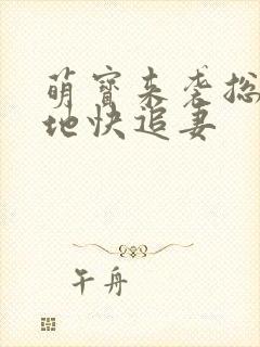 萌宝来袭总裁爹地快追妻