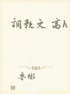 调教文 高h