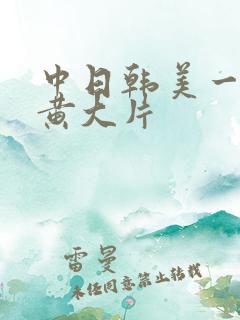 中日韩美一级特黄大片