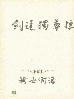 剑道独尊狼烟