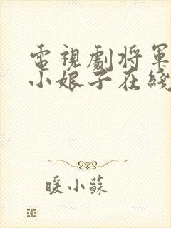 电视剧将军家的小娘子在线看