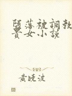 堕落被调教的高贵女小说