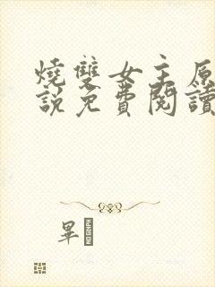 烧双女主原著小说免费阅读