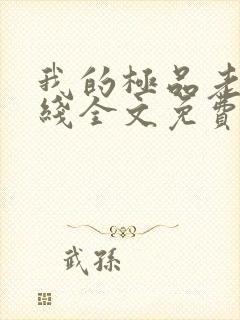 我的极品老婆在线全文免费阅读