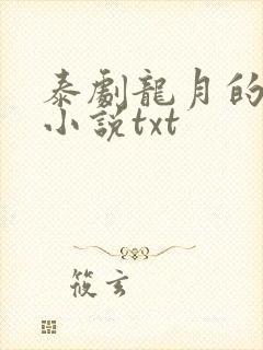 泰剧龙月的原著小说txt
