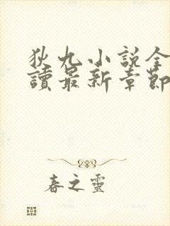 狄九小说全文阅读最新章节更新