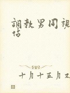 调教男同视频网站