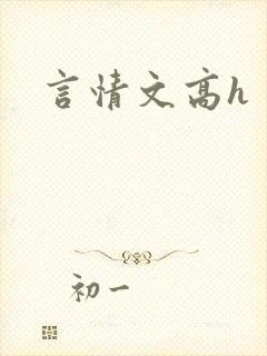 言情文高h