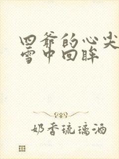 四爷的心尖宠妃雪中回眸