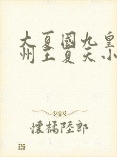 大夏国九皇子荒州王夏天小说