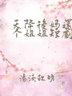 天降后妈还有九个姐姐短剧