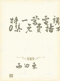 特一营电视剧40集免费播放