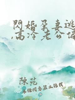 闪婚孕妻逃不掉,高冷老公偏要宠短剧