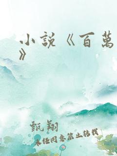 小说《百万英镑》