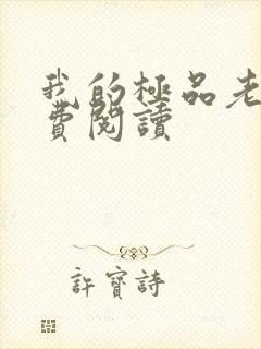 我的极品老婆免费阅读