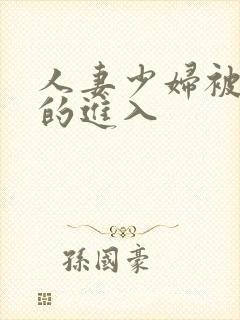 人妻少妇被猛烈的进入