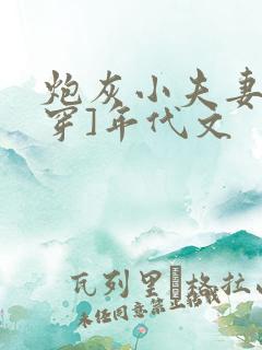 炮灰小夫妻[快穿]年代文