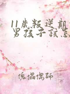 11岁叛逆期的男孩子该怎样去沟通教育