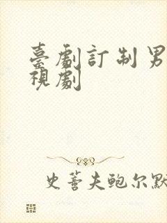 台剧订制男友电视剧