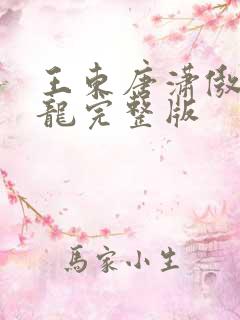 王东唐潇傲世潜龙完整版