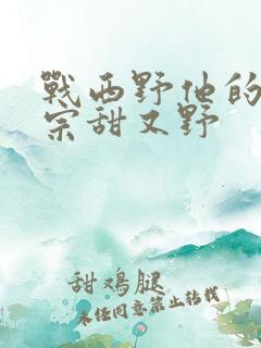 战西野他的小祖宗甜又野