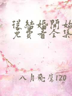 从结婚开始恋爱免费看全集