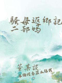 骚母返乡记有第二部吗