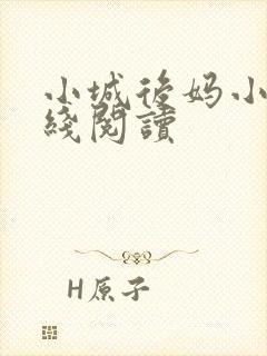 小城后妈小说在线阅读