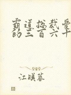 霸道总裁爱上我的三百六十天免费观看