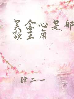 吴念心是哪部小说主角