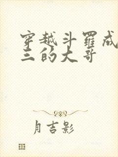 穿越斗罗成了唐三的大哥