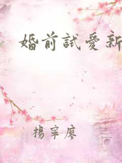 婚前试爱新婚夜