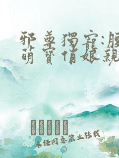 邪尊独宠:腹黑萌宝俏娘亲 一块小肥肉