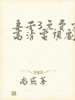 妻子3免费完整高清电视剧在线看