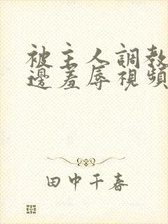 被主人调教边c边羞辱视频