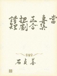 错把正妻当婆婆短剧合集