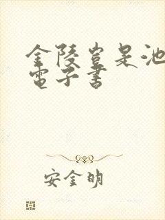 金陵岂是池中物电子书