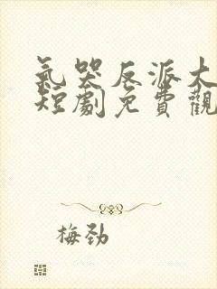 气哭反派大小姐短剧免费观看