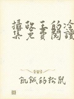 摄政王的冷妃全集免费阅读